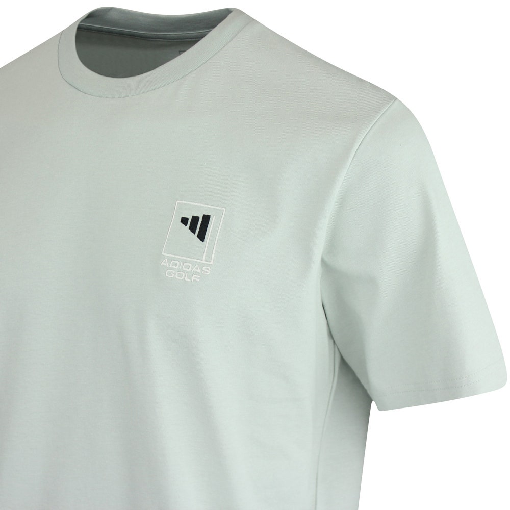 adidas Golf T-Shirt - BTC Graphic Tee - Wonder Silver SS25