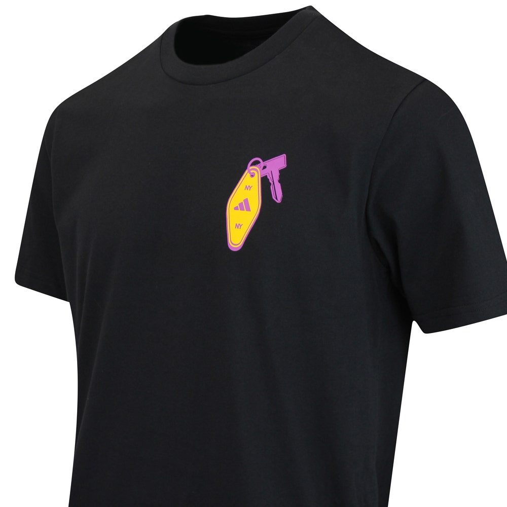 adidas Golf T-Shirt - Chip In NYC Graphic Tee - Black AW25