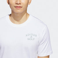 adidas Golf T-Shirt - Chip In Paradise Tee - White SS26