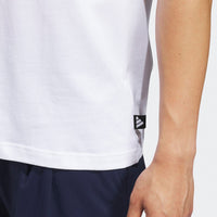 adidas Golf T-Shirt - Chip In Paradise Tee - White SS26
