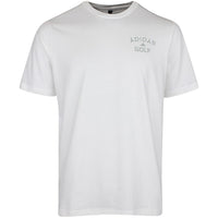 adidas Golf T-Shirt - Chip In Paradise Tee - White SS26