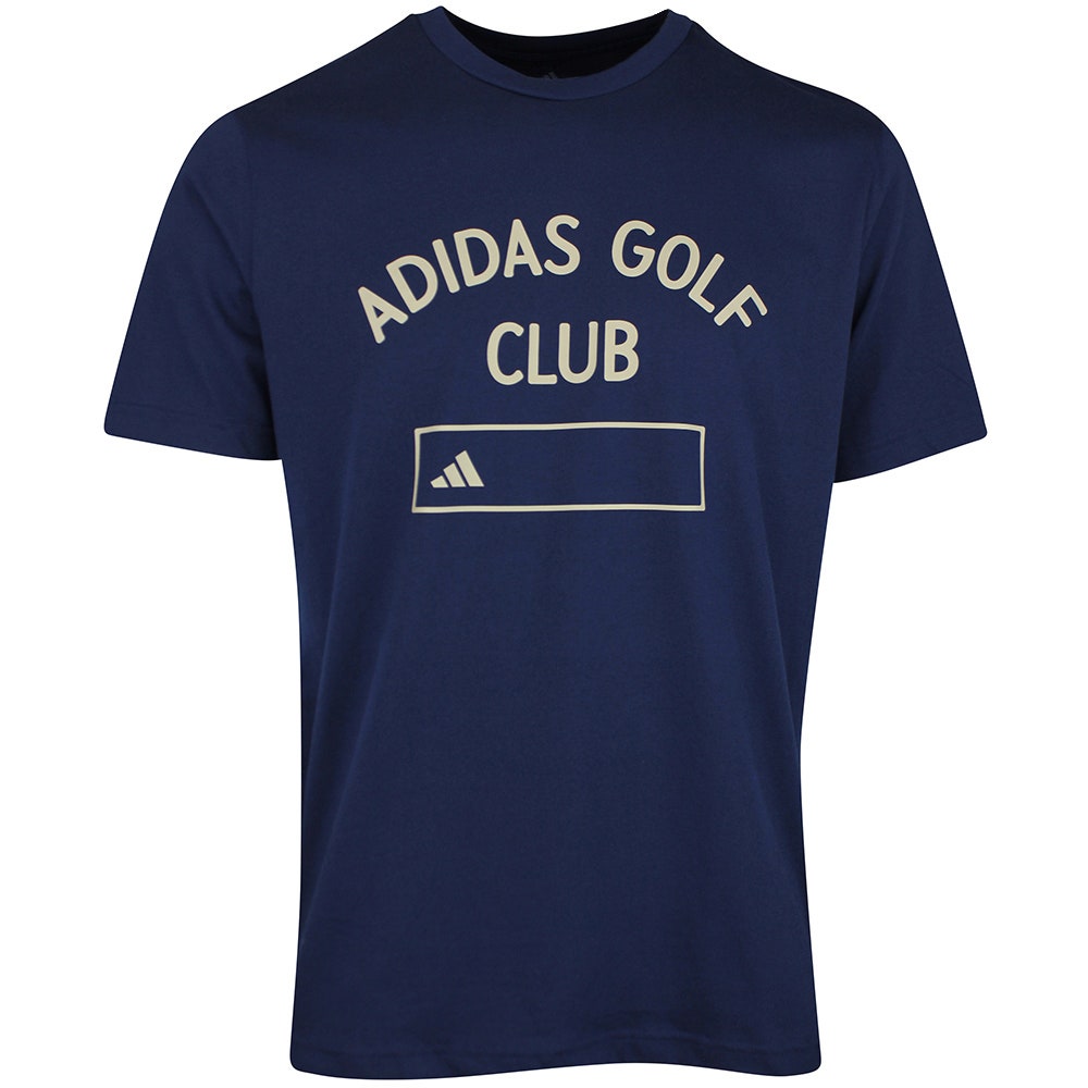 adidas Golf T-Shirt - Club Graphic Tee - Col. Navy SS26