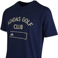 adidas Golf T-Shirt - Club Graphic Tee - Col. Navy SS26