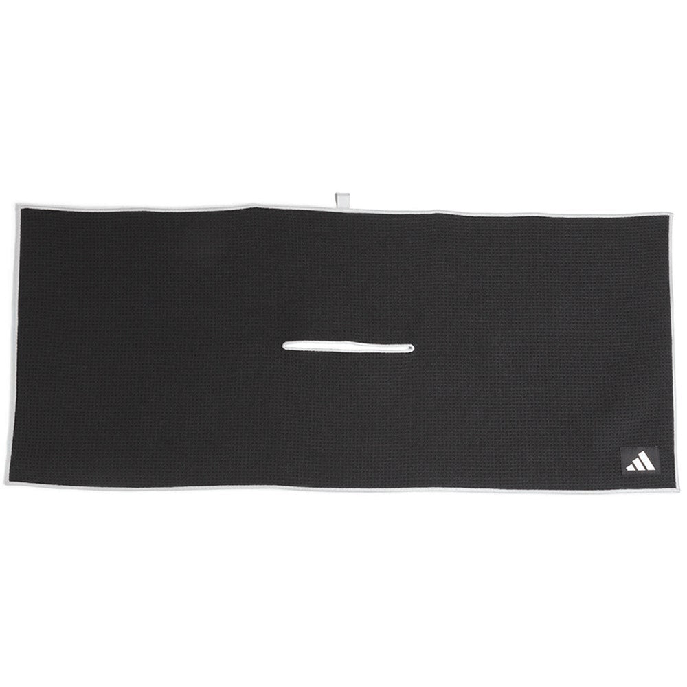 adidas Golf Towel - Club Microfibre - Black AW26