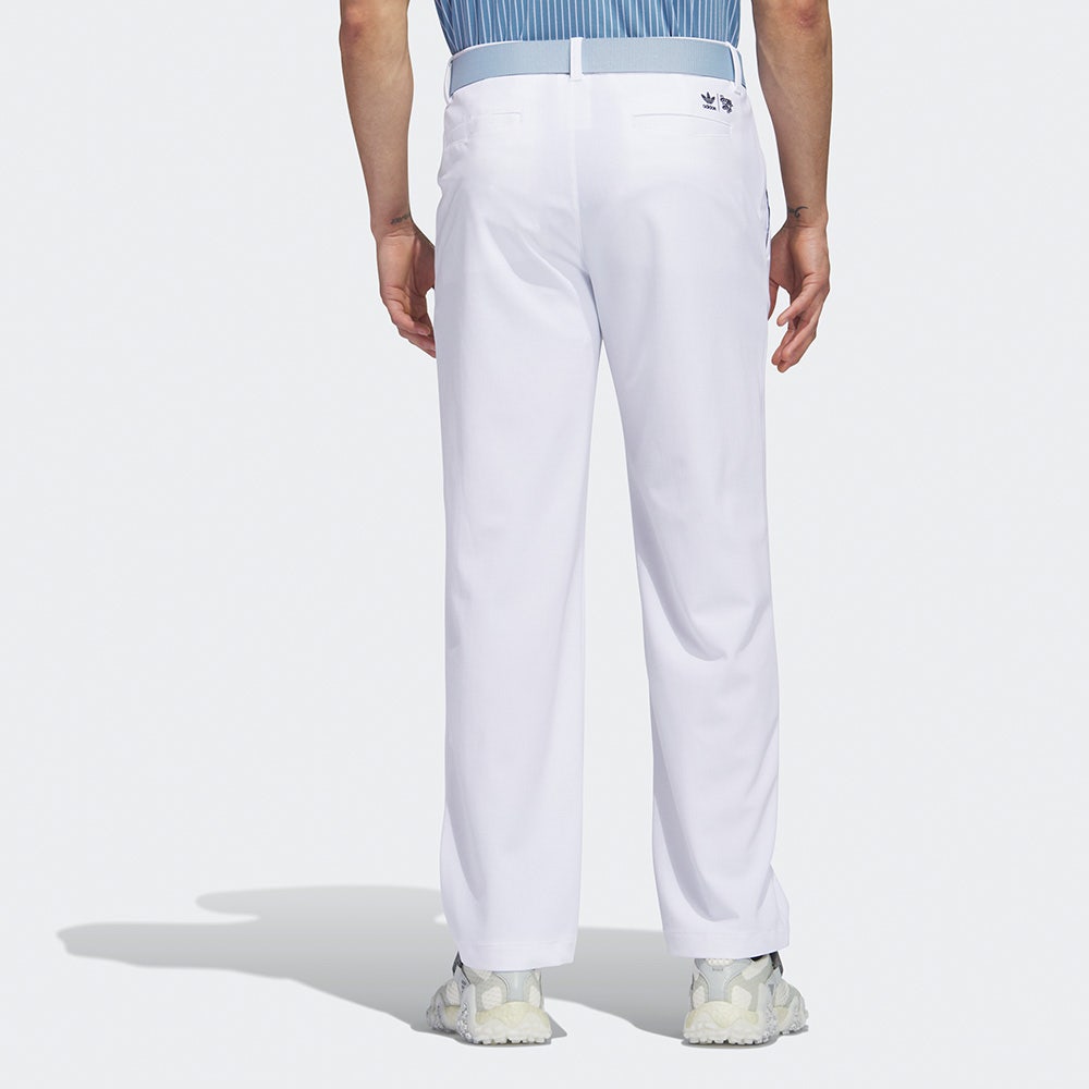 adidas Golf Trousers - Bogey Boys Pant - White SS24