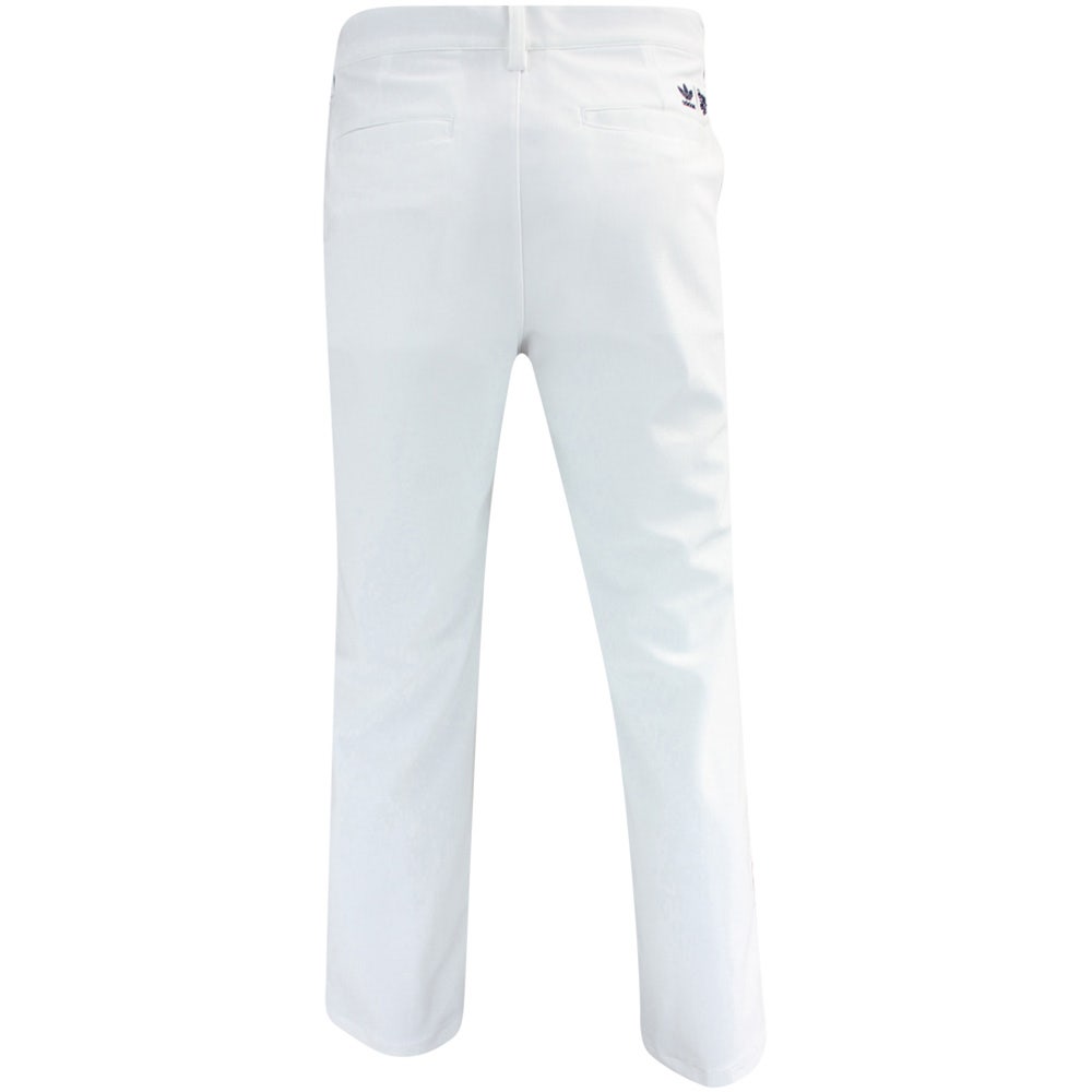 adidas Golf Trousers - Bogey Boys Pant - White SS24
