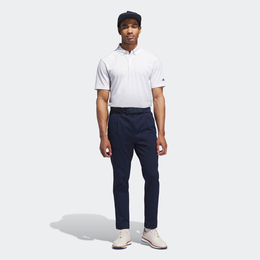 adidas Golf Trousers - Go-To Pleated Pant - Collegiate Navy AW25