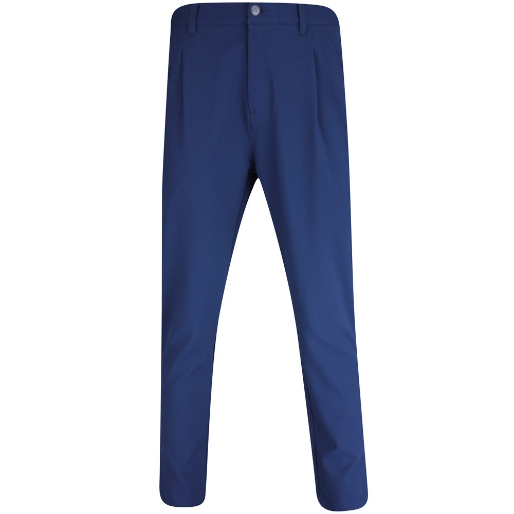 adidas Golf Trousers - Go-To Pleated Pant - Collegiate Navy AW25