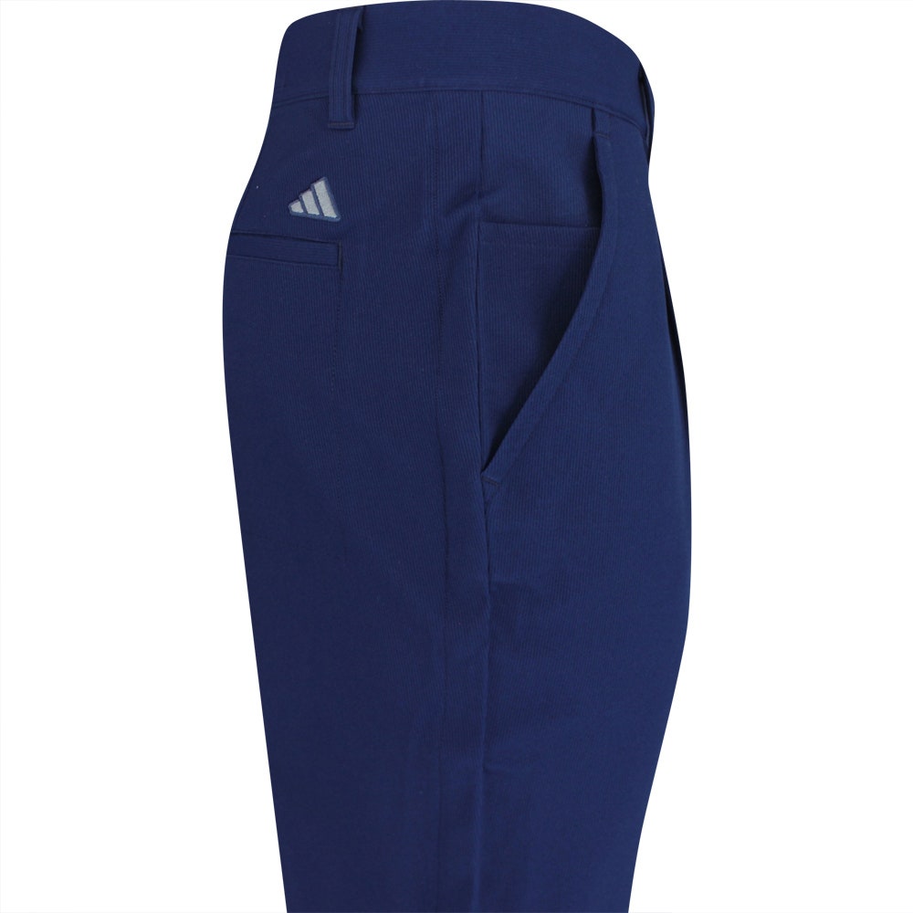 adidas Golf Trousers - Go-To Pleated Pant - Collegiate Navy AW25