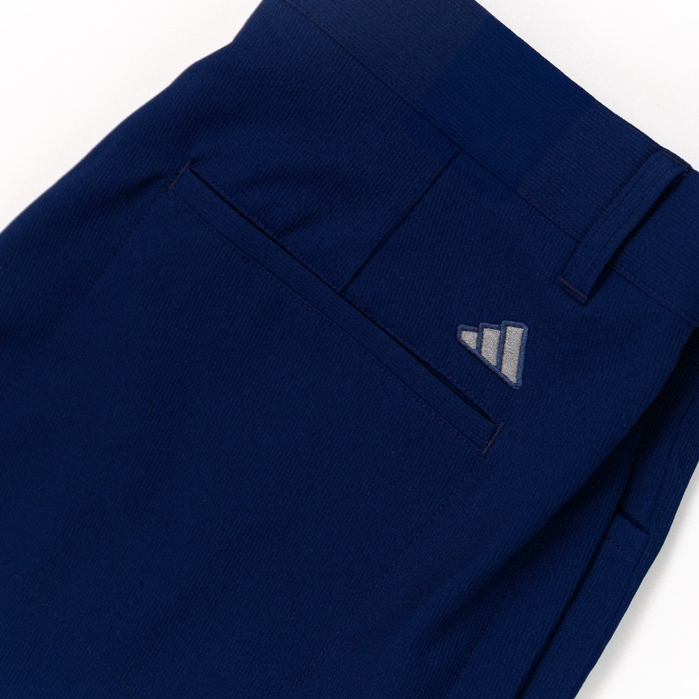 adidas Golf Trousers - Go-To Pleated Pant - Collegiate Navy AW25