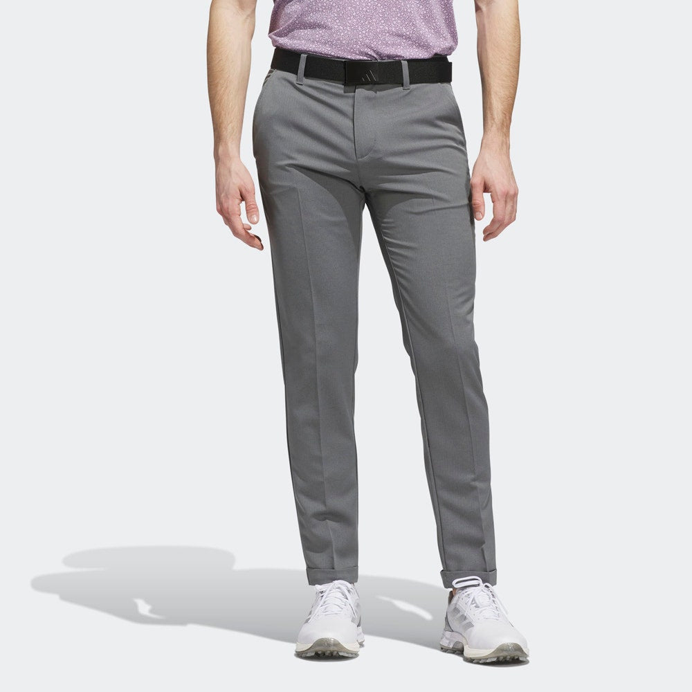 adidas Golf Trousers - U365 Classic Pinstripe Pant - Grey Four AW25
