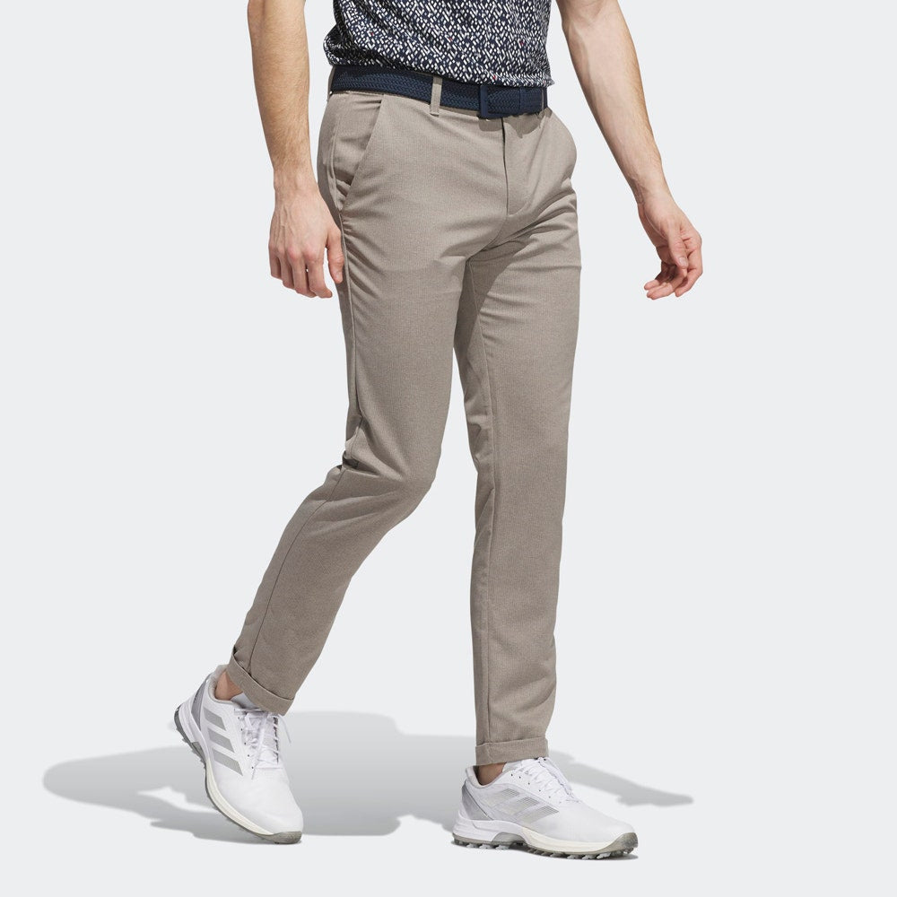 adidas Golf Trousers - U365 Classic Pinstripe Pant - Putty Beige AW25