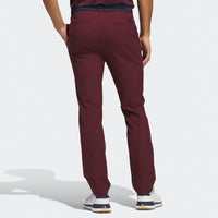 adidas Golf Trousers - U365 Tapered Pant - Maroon AW26