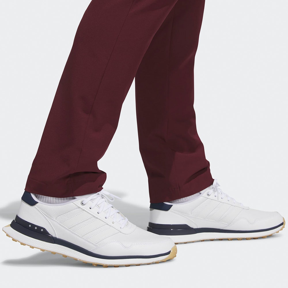 adidas Golf Trousers - U365 Tapered Pant - Maroon AW26