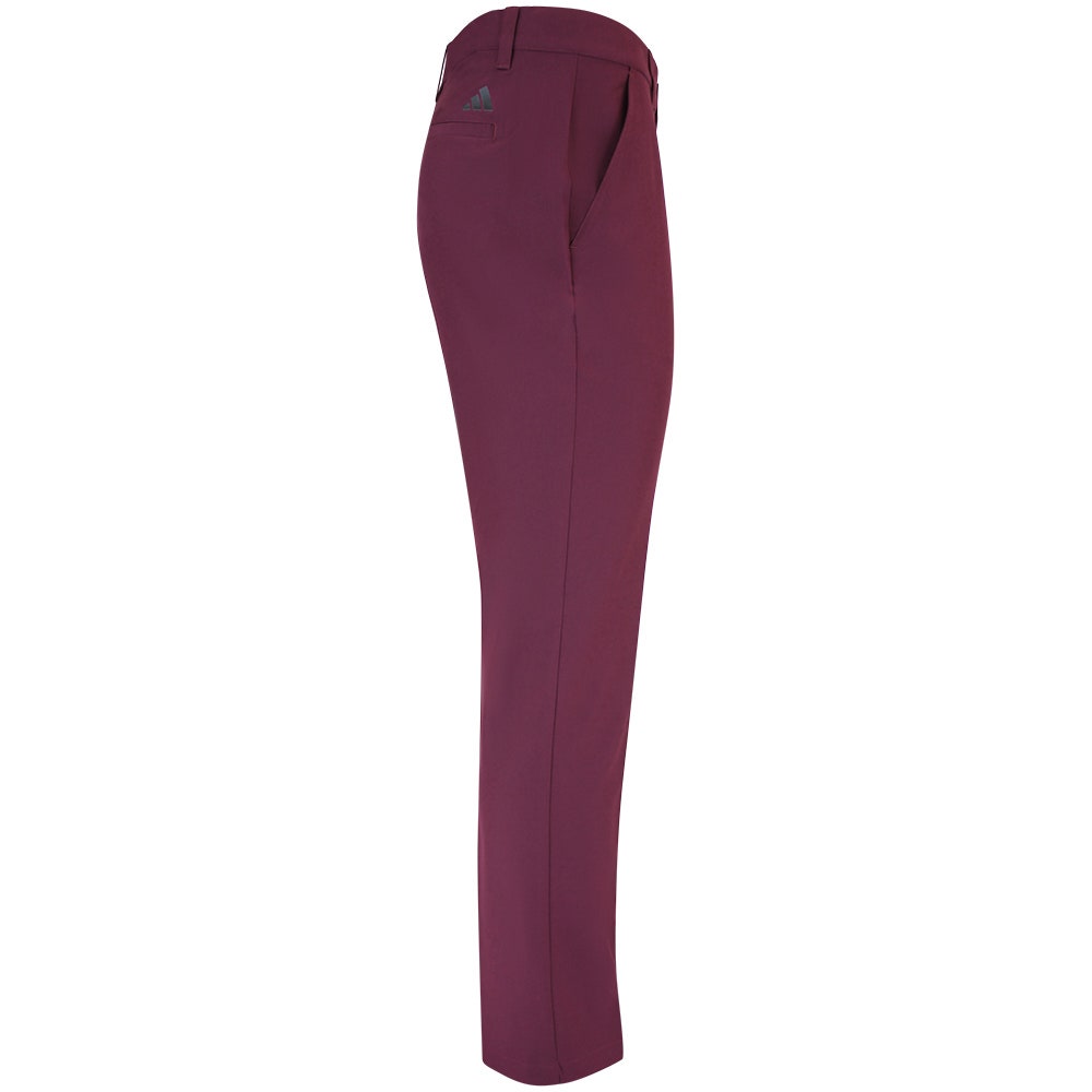 adidas Golf Trousers - U365 Tapered Pant - Maroon AW26
