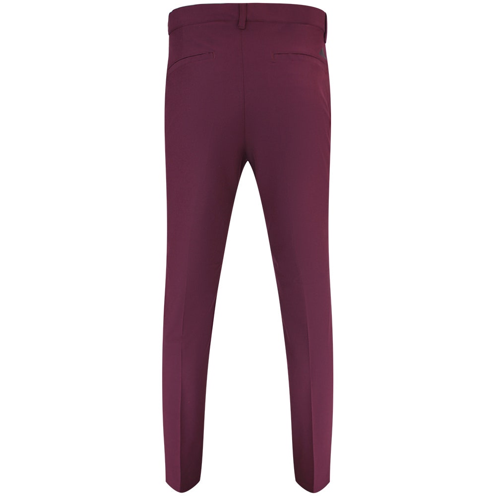 adidas Golf Trousers - U365 Tapered Pant - Maroon AW26