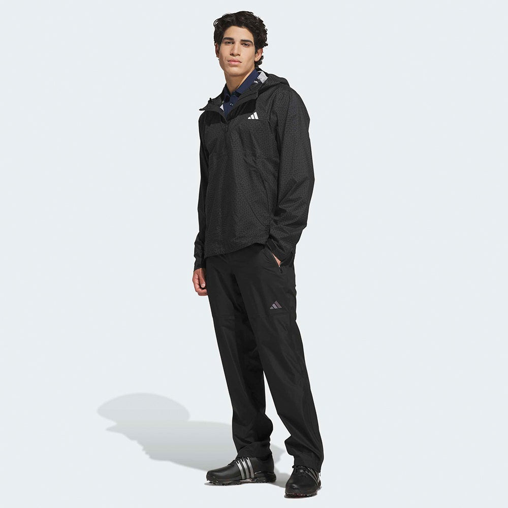 adidas Waterproof Golf Jacket - Tour Climaproof+ Hd - Black AW26