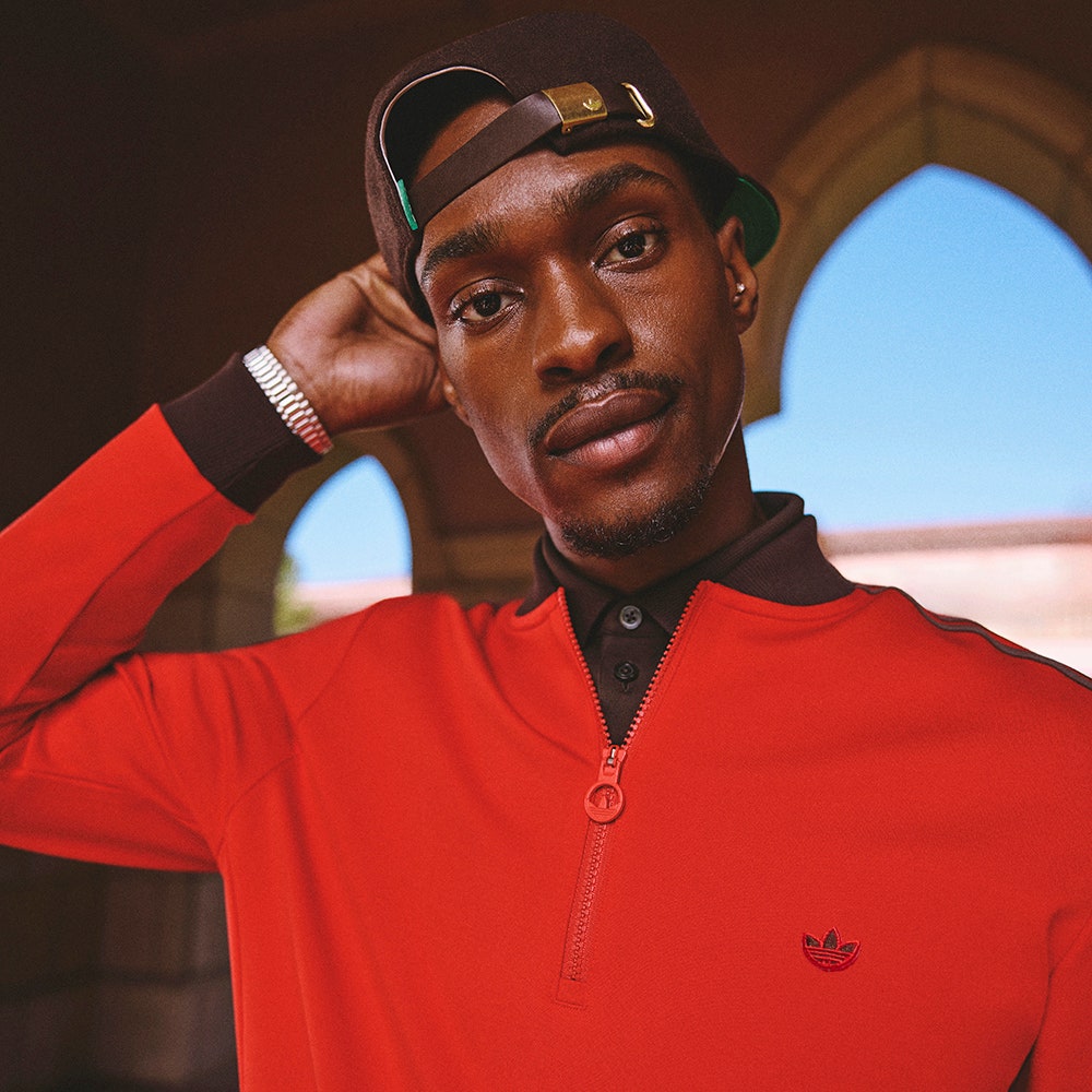 adidas Golf Originals - 3 Stripe QZ Pullover - Better Scarlet AW25