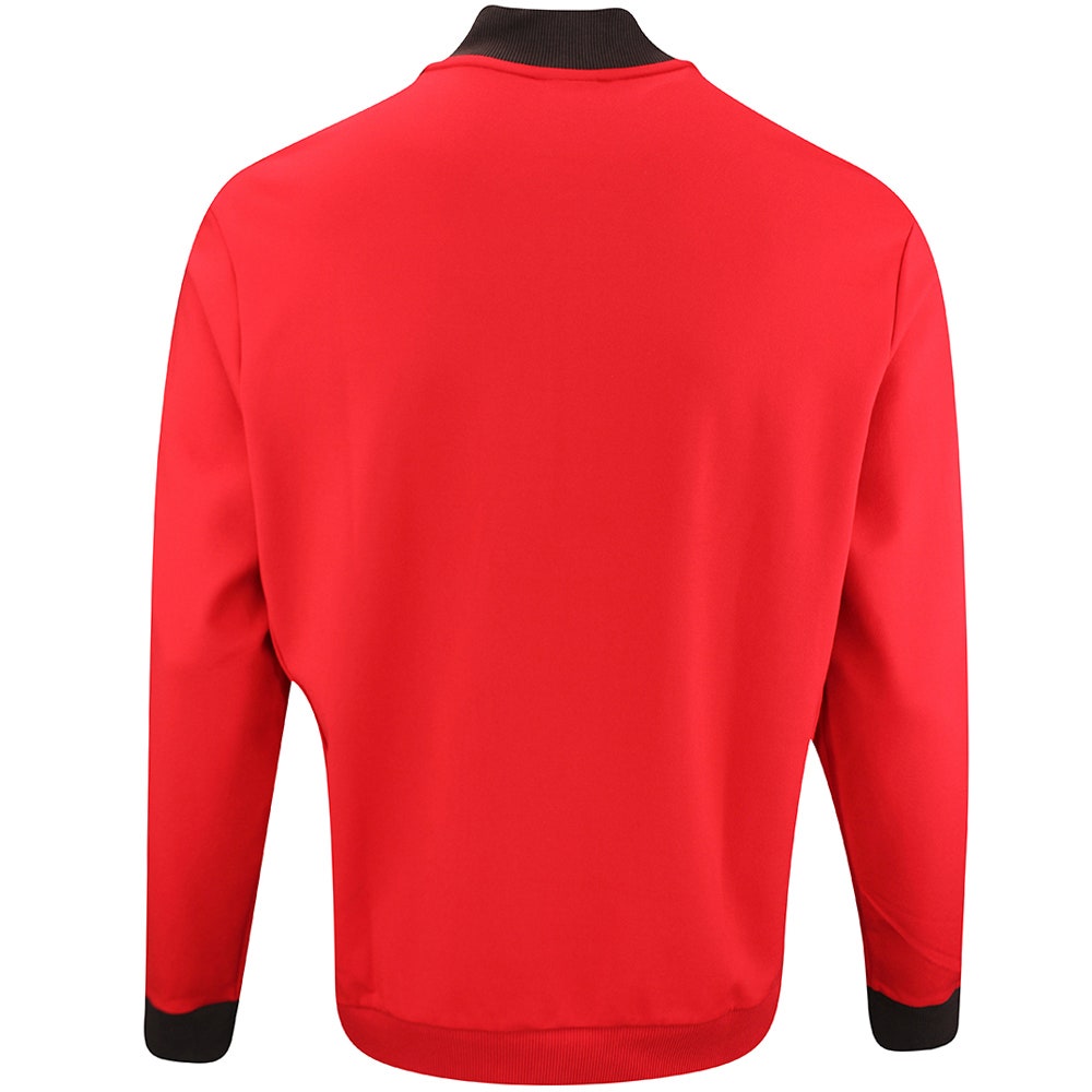 adidas Golf Originals - 3 Stripe QZ Pullover - Better Scarlet AW25