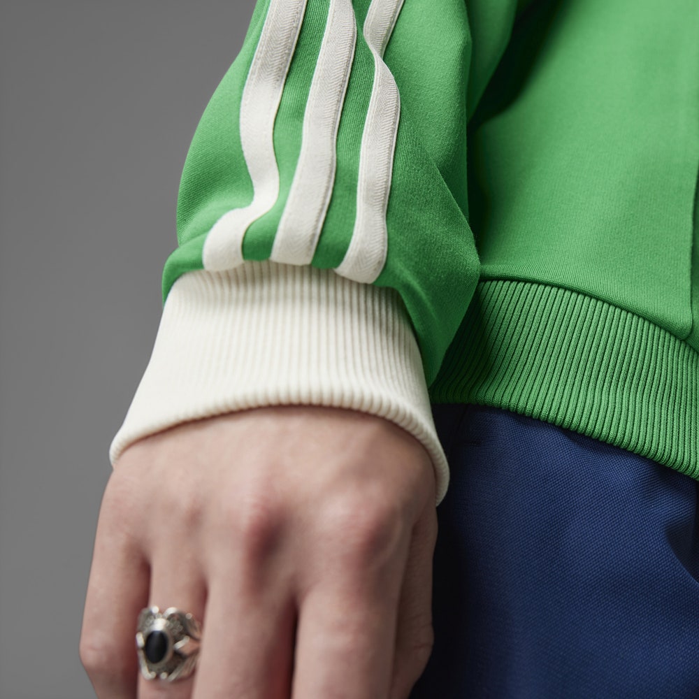 adidas Golf Originals - 3 Stripe QZ Pullover - Collegiate Green SS25