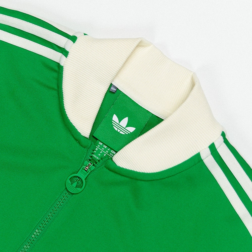 adidas Golf Originals - 3 Stripe QZ Pullover - Collegiate Green SS25