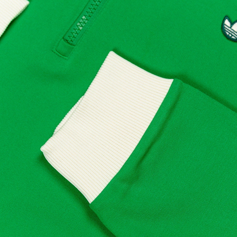 adidas Golf Originals - 3 Stripe QZ Pullover - Collegiate Green SS25