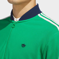 adidas Golf Originals - 3 Stripe QZ Pullover - Court Green SS26