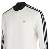 adidas Golf Originals - 3 Stripe QZ Pullover - Chalk White AW26