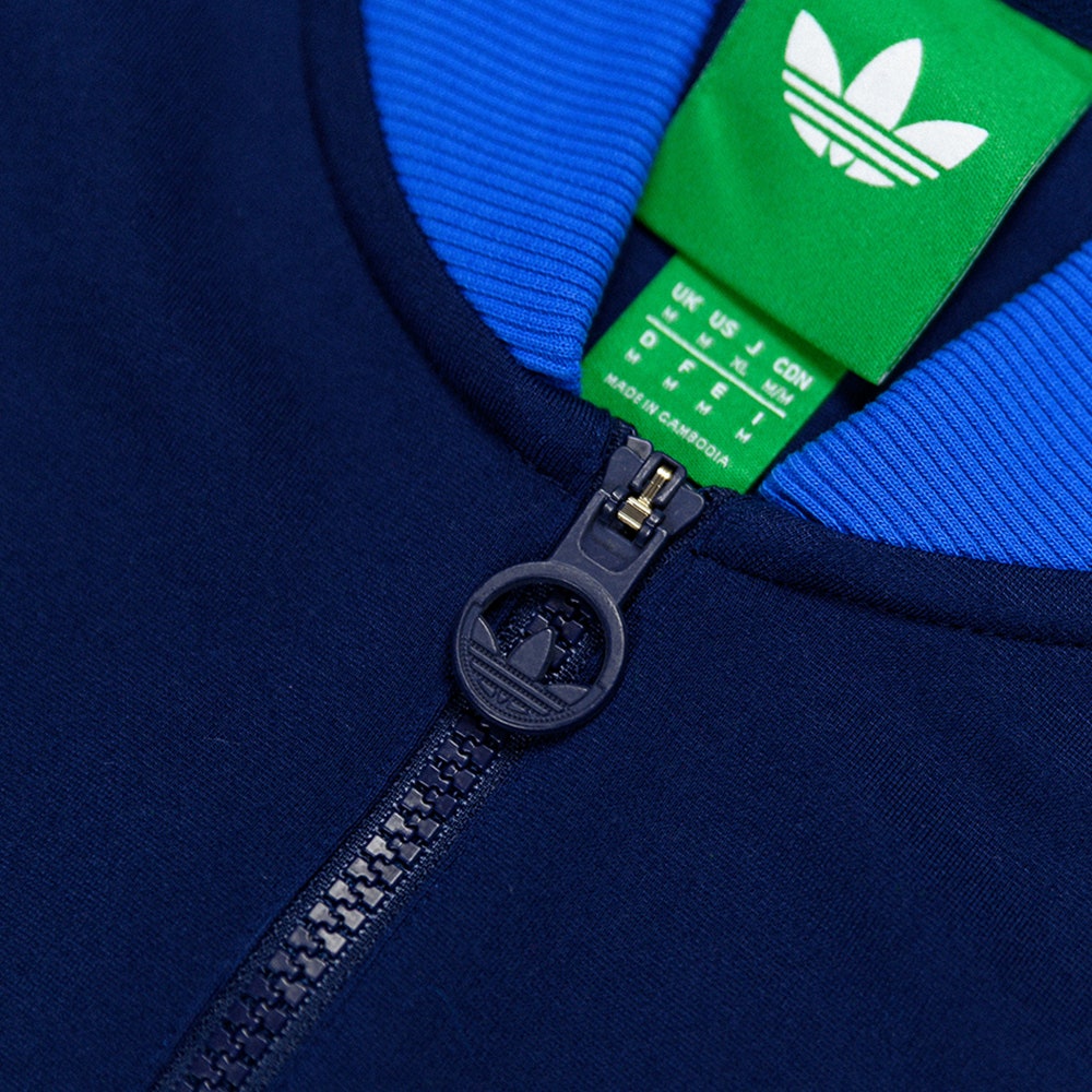 adidas Golf Originals - 3 Stripe QZ Pullover - Night Indigo SS25