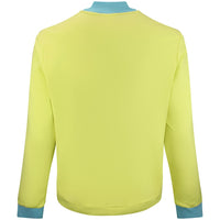 adidas Golf Originals - 3 Stripe QZ Pullover - Pure Lemon AW26
