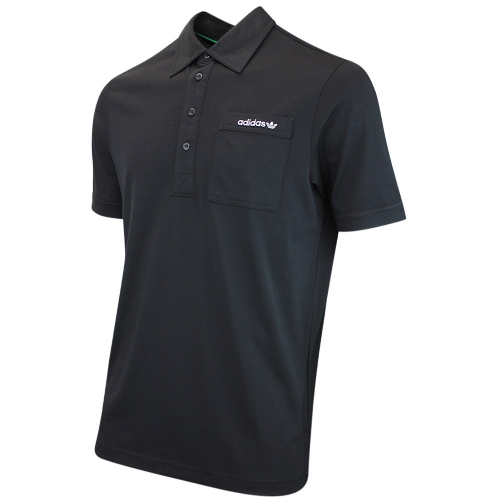 adidas Golf Originals - Archive Pocket Polo - Black AW26