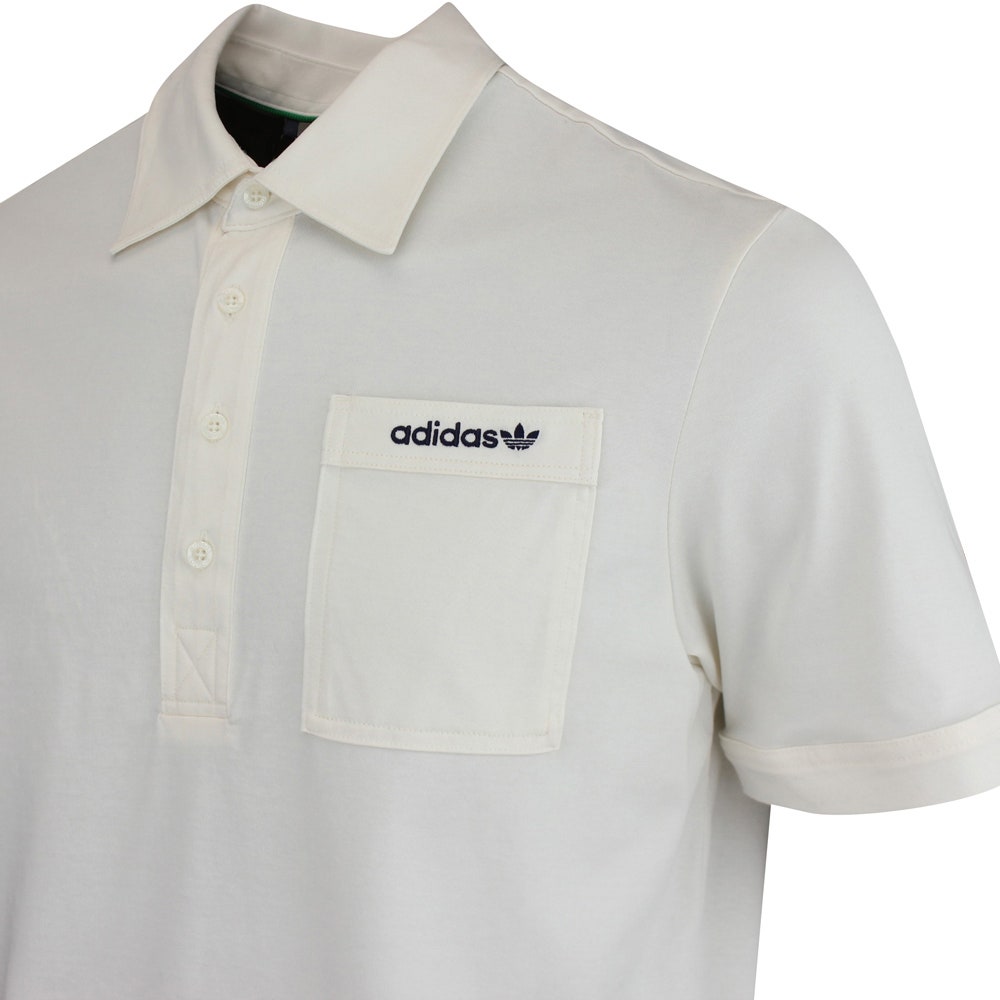adidas Golf Originals - Archive Pocket Polo - Chalk White AW26