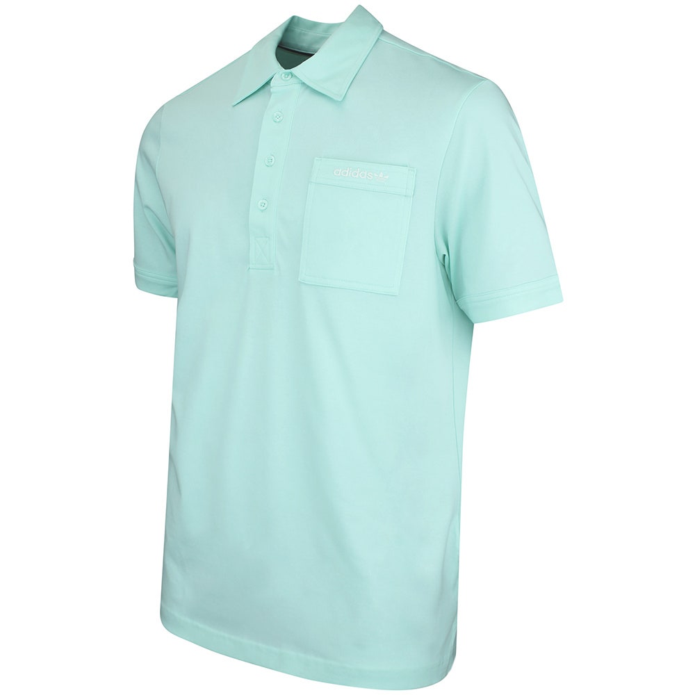 adidas Golf Originals - Archive Pocket Polo - Clear Mint SS26