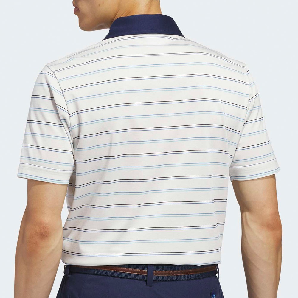 adidas Golf Originals - Archive Stripe Polo - Chalk White SS26