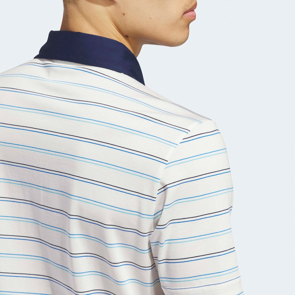 adidas Golf Originals - Archive Stripe Polo - Chalk White SS26