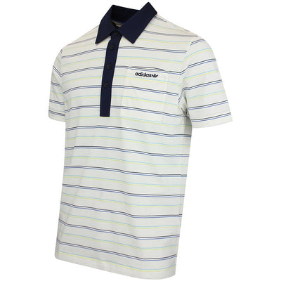 adidas Golf Originals - Archive Stripe Polo - Chalk White AW26