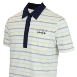 adidas Golf Originals - Archive Stripe Polo - Chalk White AW26