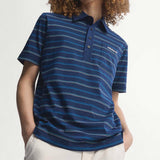 adidas Golf Originals - Archive Stripe Polo - Night Indigo SS26