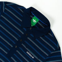 adidas Golf Originals - Archive Stripe Polo - Night Indigo SS26