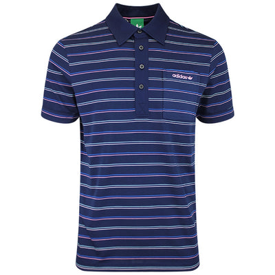 adidas Golf Originals - Archive Stripe Polo - Night Indigo AW26