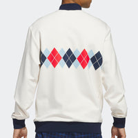 adidas Golf Originals - Argyle Print QZ Pullover - Chalk White SS25