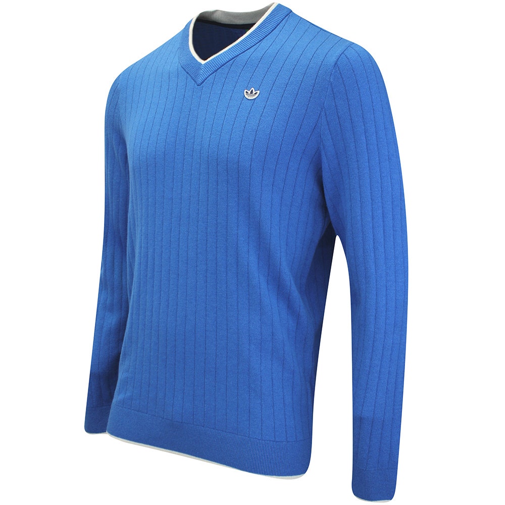 adidas Golf Originals - Cashmere Knit Sweater - Bluebird AW25