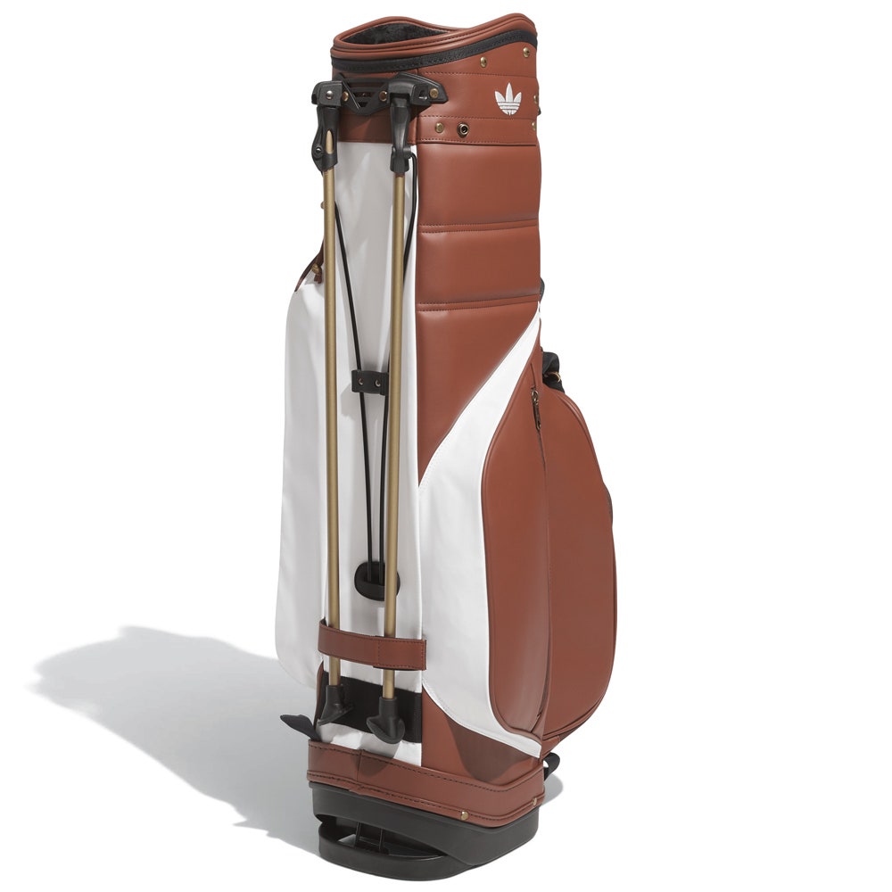 adidas Golf Originals - Double Strap Stand Bag - Tan Brown AW26