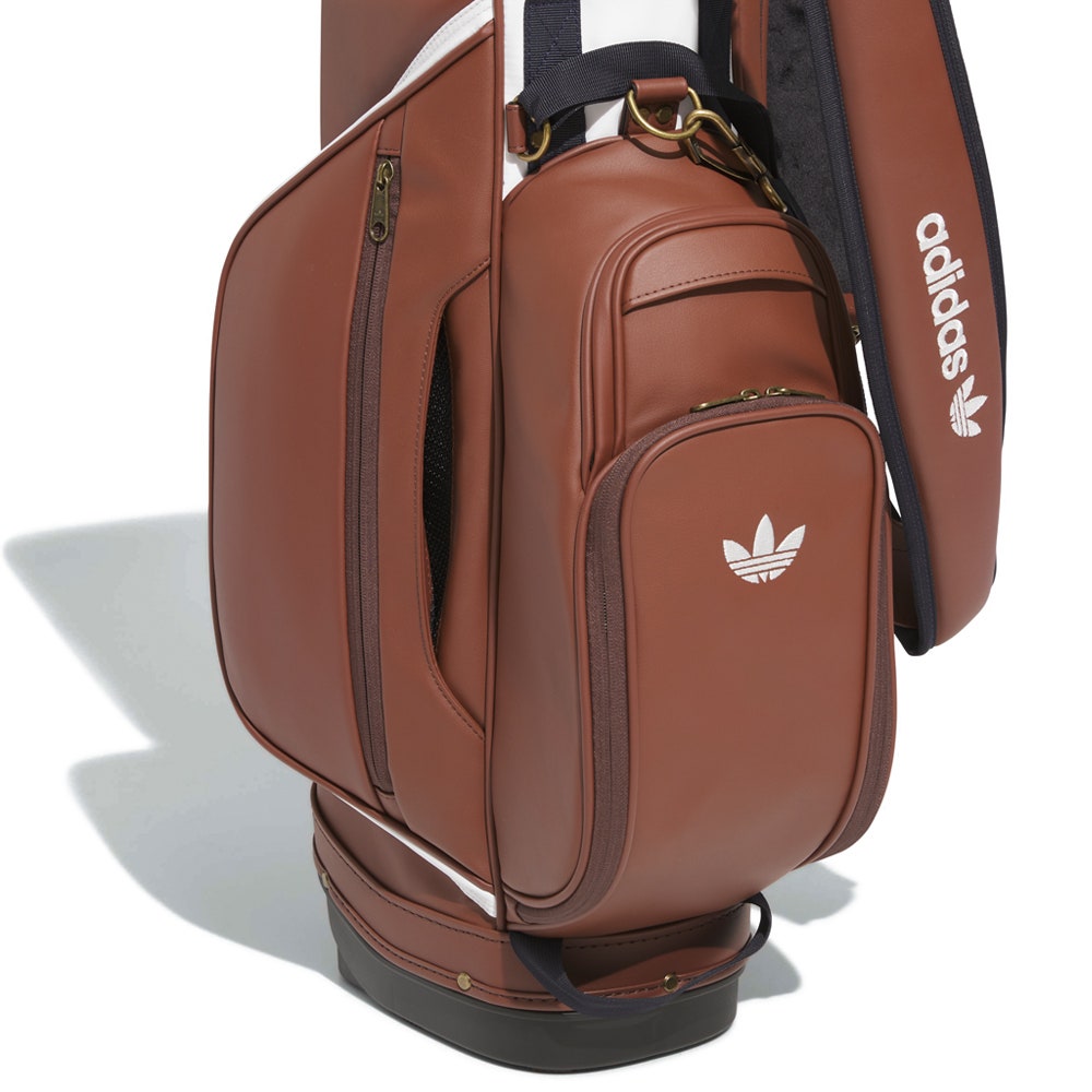 adidas Golf Originals - Double Strap Stand Bag - Tan Brown AW26