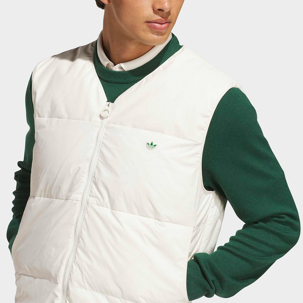 adidas Golf Originals - Down Vest - Chalk White AW26