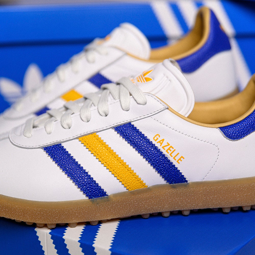 adidas Golf Originals - Gazelle Leather Spikeless - White - Lucid AW25
