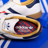 adidas Golf Originals - Gazelle Leather Spikeless - White - Navy AW25