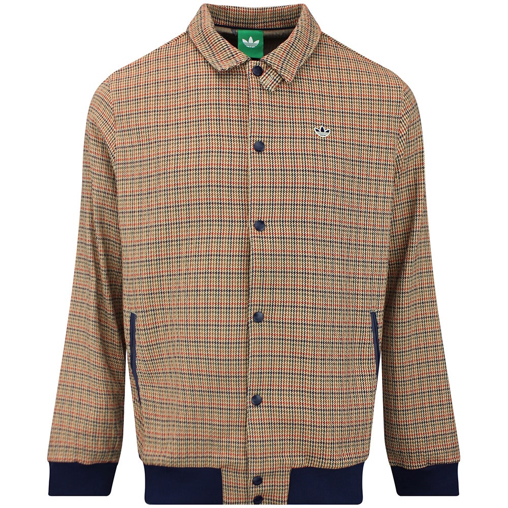adidas Golf Originals - Houndstooth Jacket - Shadow Brown AW26