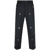 adidas Golf Originals - Loose Fit Embroidered Pants - Black AW26