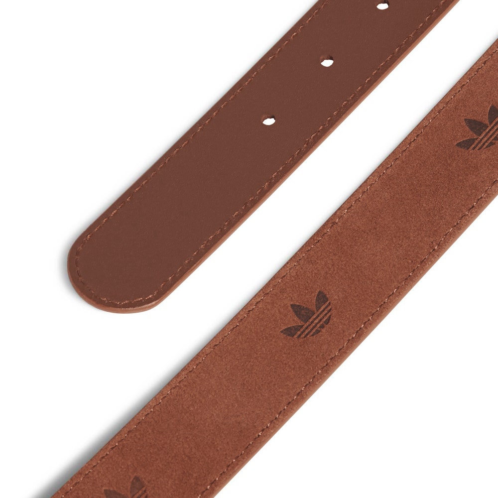 adidas Golf Originals - Monogram Leather Belt - Brown AW26